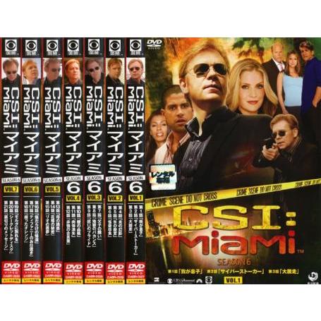 CSI:マイアミ シーズン6 全7枚 第601話〜第621話 最終 レンタル落ち 全巻セット 中古 ...