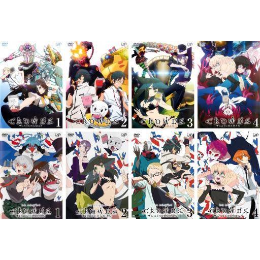 GATCHAMAN CROWDS ガッチャマン クラウズ 全8枚 全4巻 + insight 全4巻...