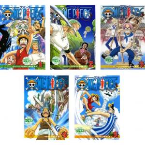 ONE PIECE ワンピース セカンドシーズン グランドライン突入篇 全5枚  第62話〜第77話 レンタル落ち 全巻セット 中古 DVD