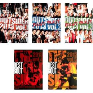 ジ・アウトサイダー 2013 ベストバウト(5枚セット)1、2、3、4、5 レンタル落ち 中古 DVD