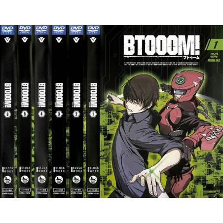 BTOOOM! 全6枚 第1話〜第12話 レンタル落ち 全巻セット 中古 DVD