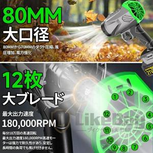 ブロワー 洗車 充電式 暴風 ジェットドライブ...の詳細画像4