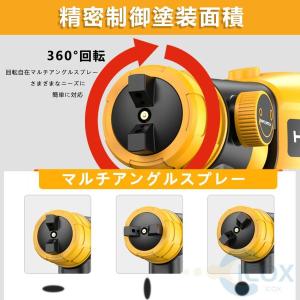 スプレーガン 電動 コードレススプレーガン 充...の詳細画像5