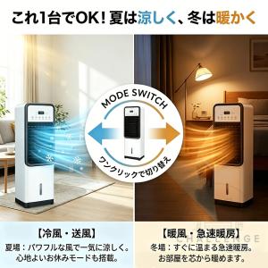 冷風機 扇風機 小型 業務用 冷風扇 強力 首...の詳細画像4
