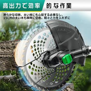 草刈り機 充電式 電動 草刈機 替刃付き 女性...の詳細画像5