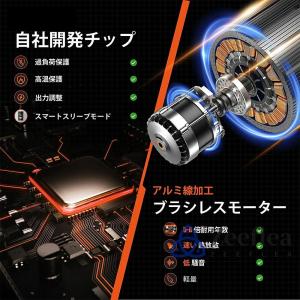チェーンソー 充電式 ブラシモーター採用 ハン...の詳細画像5