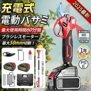 電動剪定ばさみ 電動剪定バサミ 充電式 一台2役...の商品画像