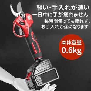 電動剪定ばさみ 電動剪定バサミ 充電式 一台2...の詳細画像3