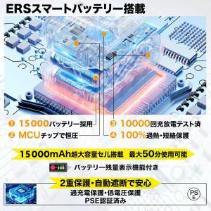 高圧洗浄機 20L折り畳みバケツ コードレス ...の詳細画像5