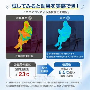 ミニエアコン 冷風機 冷風扇 スポットクーラー...の詳細画像5