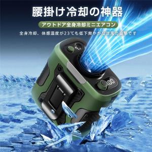 腰掛けファン クリップファン 腰掛け扇風機 小...の詳細画像2