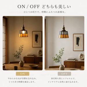 ペンダントライト 和風 ガラス 北欧 おしゃれ...の詳細画像4