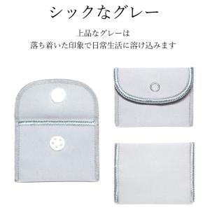 ジュエリーポーチ 携帯用 アクセサリー袋 四角...の詳細画像3