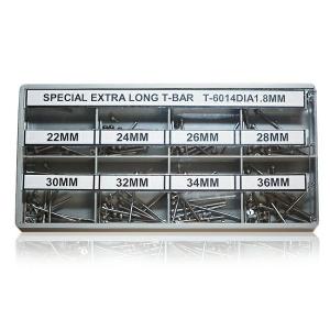 エクストラロングリベットピン80本セット φ1.8mm φ1.5mm 22?36mm 8種各10本入...