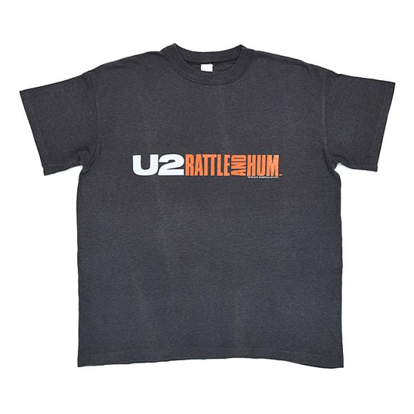 1988 U2 RATTLE AND HUM 魂の叫び ヴィンテージTシャツ 【L相当】 *AA1