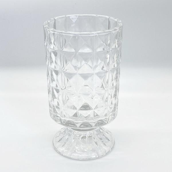 フラワーベース 花瓶 おしゃれ ガラス KeidasスタンドベースC