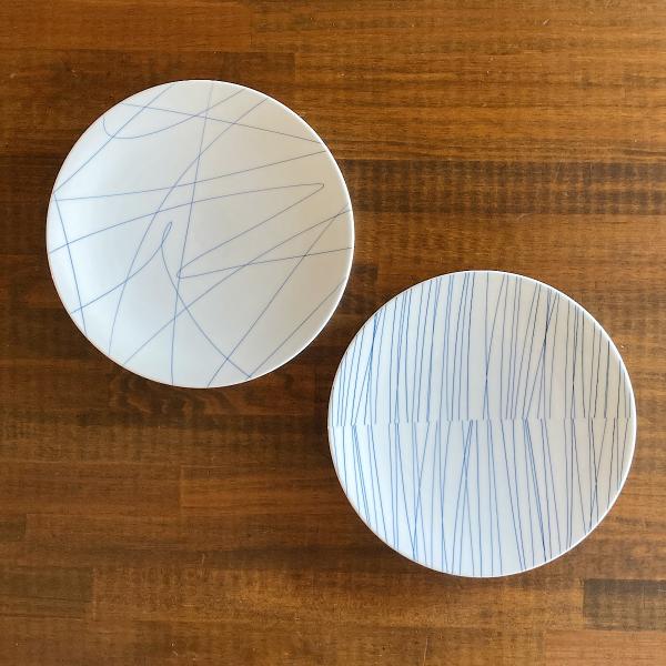 キントー KINTO 波佐見焼 中皿 プレート HIBI おしゃれ 205mm