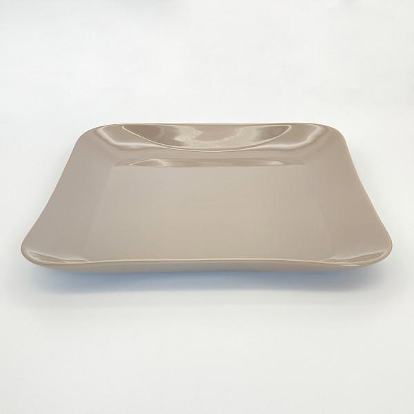 大皿 ディナー プレート 美濃焼 カレL（グレー）