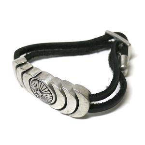 レザーブレスレット メンズ レディース インディアンジュエリー