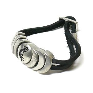 レザーブレスレット メンズ レディース インディアンジュエリー