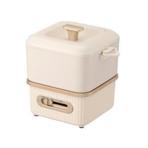 オーム電機 グリル鍋 PULMORE COK-NB80W [ホワイト]