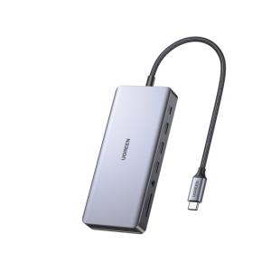 UGREEN USBハブ Revodok Pro 13-in-1 USB-Cハブ 15978 [グレ...