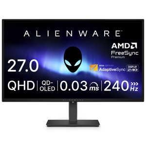 Dell PCモニター・液晶ディスプレイ Alienware AW2726DM-R [27インチ ブ...
