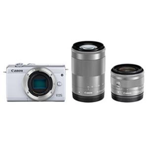 CANON デジタル一眼カメラ EOS M200 ダブルズームキット [ホワイト]