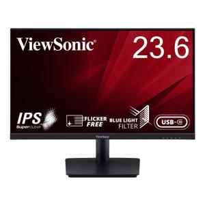 ViewSonic PCモニター・液晶ディスプレイ VA2409-MHU-7 [23.6インチ ブラ...