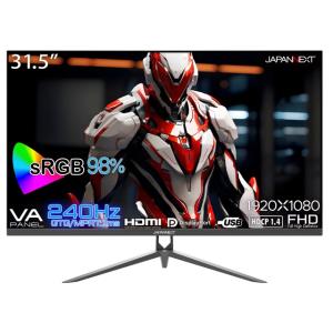 JAPANNEXT PCモニター・液晶ディスプレイ JN-V315G240FHDR [31.5インチ...