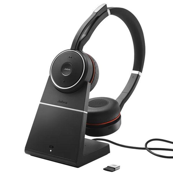 Jabra ヘッドセット Evolve 75 SE - MS Stereo with Chargin...