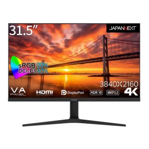 JAPANNEXT PCモニター・液晶ディスプレイ JN-V3150UHDR-HSP [31.5イン...