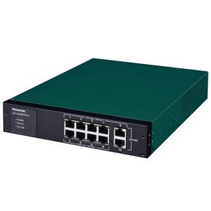 パナソニック ネットワークハブ GA-ASW8TPoE+ PN25087K [グリーン/ブラック]