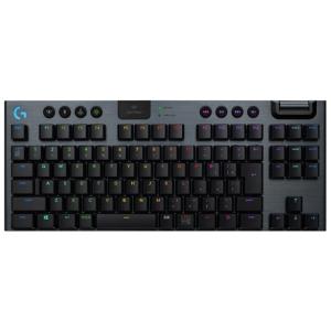 ロジクール キーボード G913 TKL LIGHTSPEED Wireless RGB Mechanical Gaming Keyboard-Tactile G913-TKL-TCBK [ブラック]