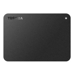 東芝 外付けHDD・ハードディスク CANVIO HD-TPA1U3-B [ブラック]