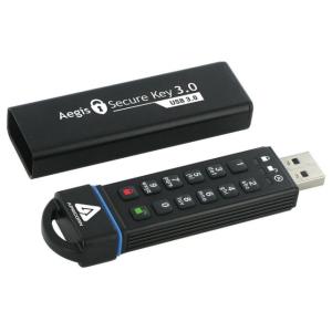 Apricorn USBメモリー Aegis Secure Key 3.0 ASK3-60GB [6...