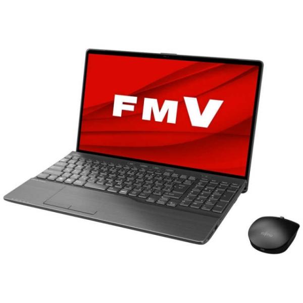 富士通 ノートパソコン FMV LIFEBOOK AH77/H2 FMVA77H2B [ブライトブラ...