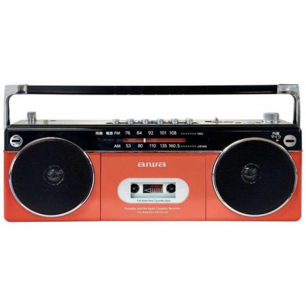 AIWA ラジカセ aiwa audio -G RCP2 GAA4-RCP0002(RD) [レッド...