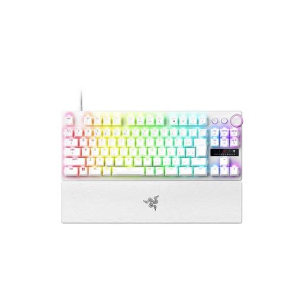 Razer キーボード Huntsman V3 Pro Tenkeyless JP (White E...