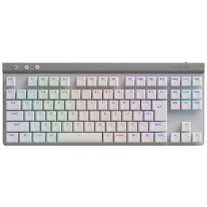 ロジクール キーボード G515 LIGHTSPEED TKL G515-WL-TCWH [ホワイト...