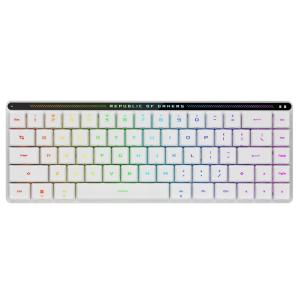 ASUS キーボード ROG Falchion RX Low Profile 赤軸 [White]