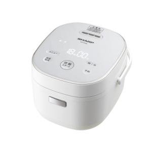 シャープ 炊飯器 KS-CF05B-W [ホワイト系]