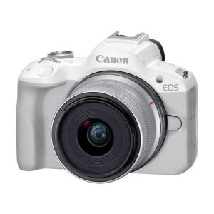 CANON デジタル一眼カメラ EOS R50 RF-S18-45 IS STM レンズキット [ホ...