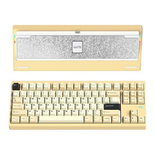 WOBKEY キーボード Crush 80 Reboot Pro PC80REYel [Yellow...