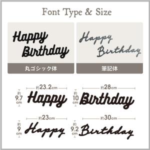 誕生日 飾り付け フェルト ガーランド レター...の詳細画像1
