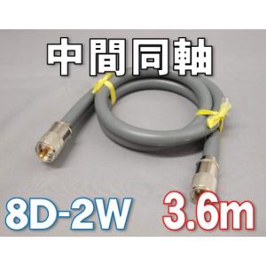 Fujikura（フジクラ） 中間同軸ケーブル 8D-2V MP-MP [ 50cm ] : 有楽