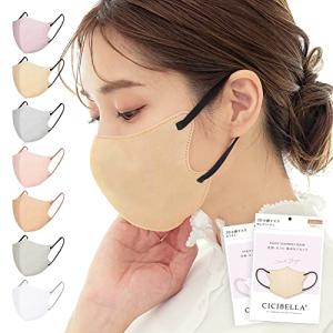 ＣＩＣＩＢＥＬＬＡ 2022-08夏用薄型 ３Dマスク 立体マスク 不織布