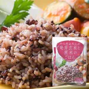 パックご飯 雑穀 発芽玄米と黒米のごはん 160g×36個セット 送料無料