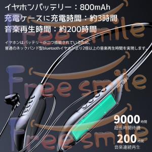 【200h連続再生】ワイヤレスイヤホン Blu...の詳細画像1