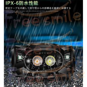 ヘッドライト 充電式 センサー機能 ledヘッ...の詳細画像4